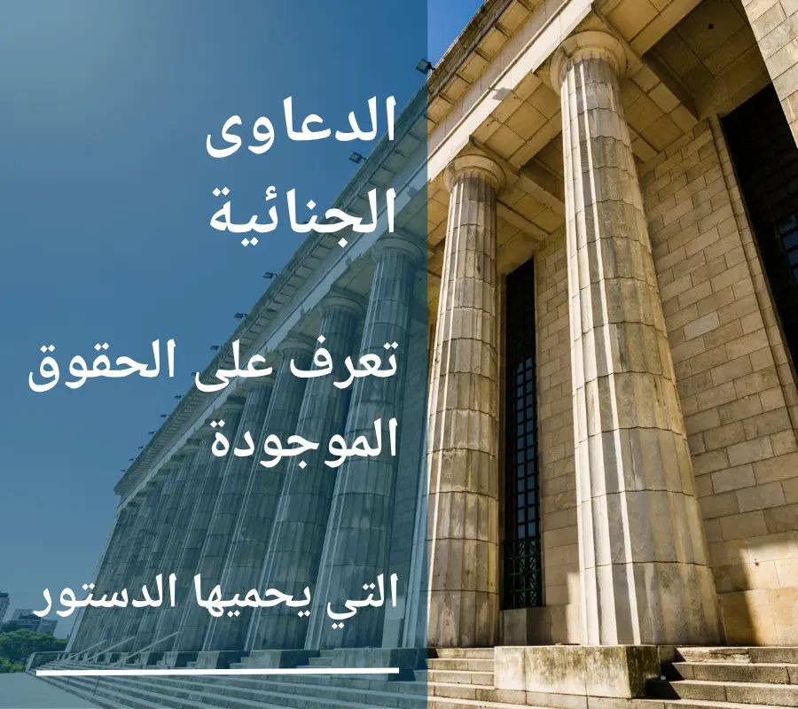 الدعاوى الجنائية